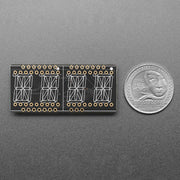 Adafruit 0.54" Quad Alphanumeric FeatherWing Display - Green by Adafruit - The Pi Hut