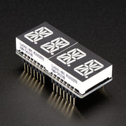 Adafruit 0.54" Quad Alphanumeric FeatherWing Display - Green by Adafruit - The Pi Hut