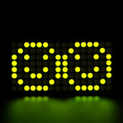 Adafruit 0.8" 8x16 LED Matrix FeatherWing Display - Yellow-Green by Adafruit - The Pi Hut