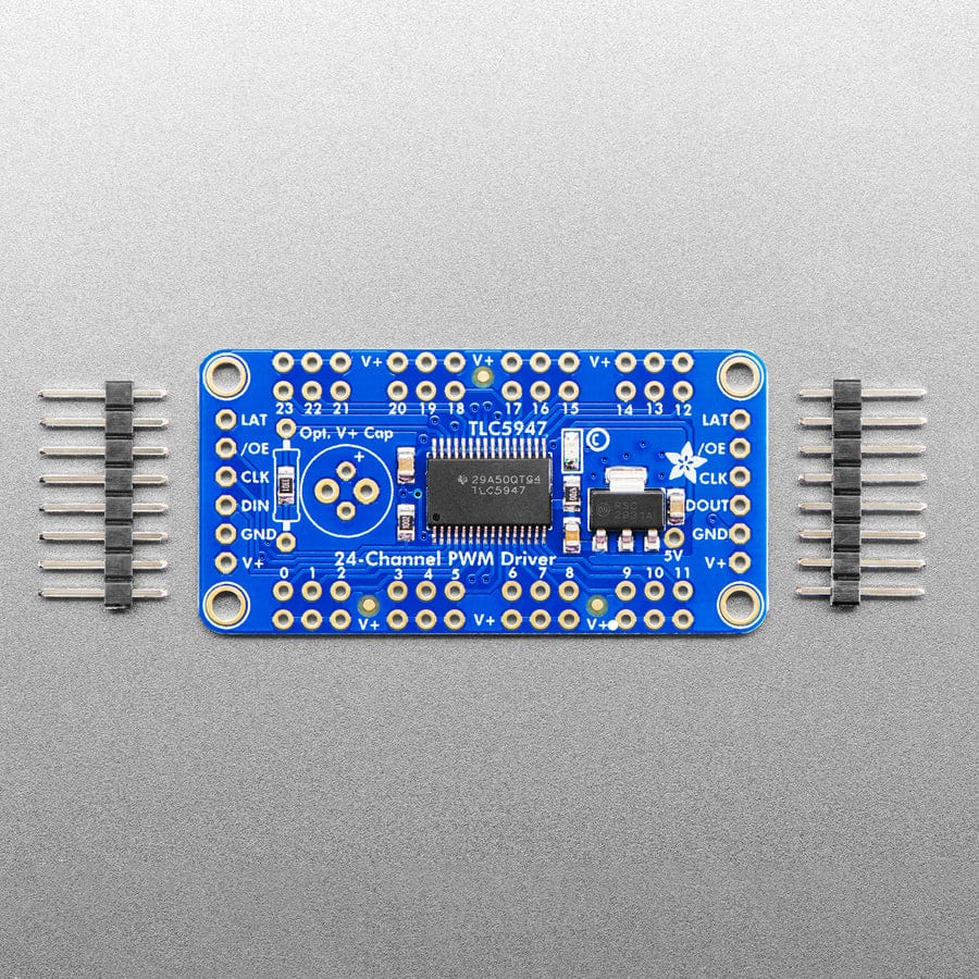 Adafruit 24-Channel 12-bit PWM LED Driver - SPI Interface (TLC5947)