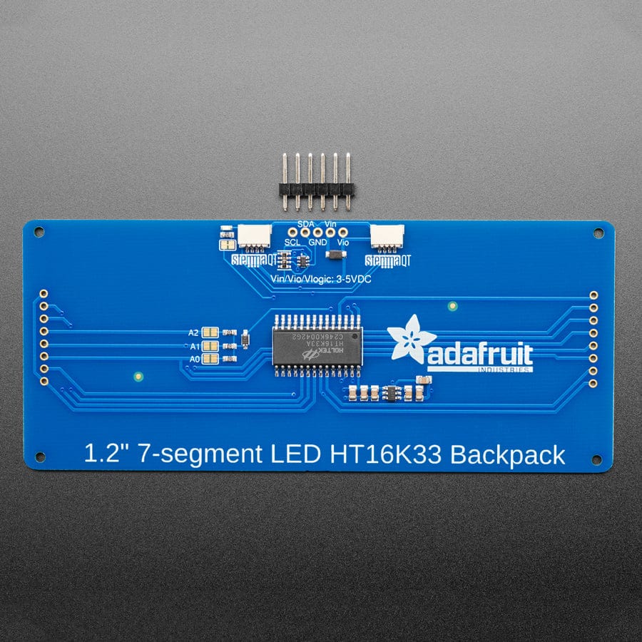 Adafruit 7-Segment Backpack - 1.2" Tall Digits - The Pi Hut