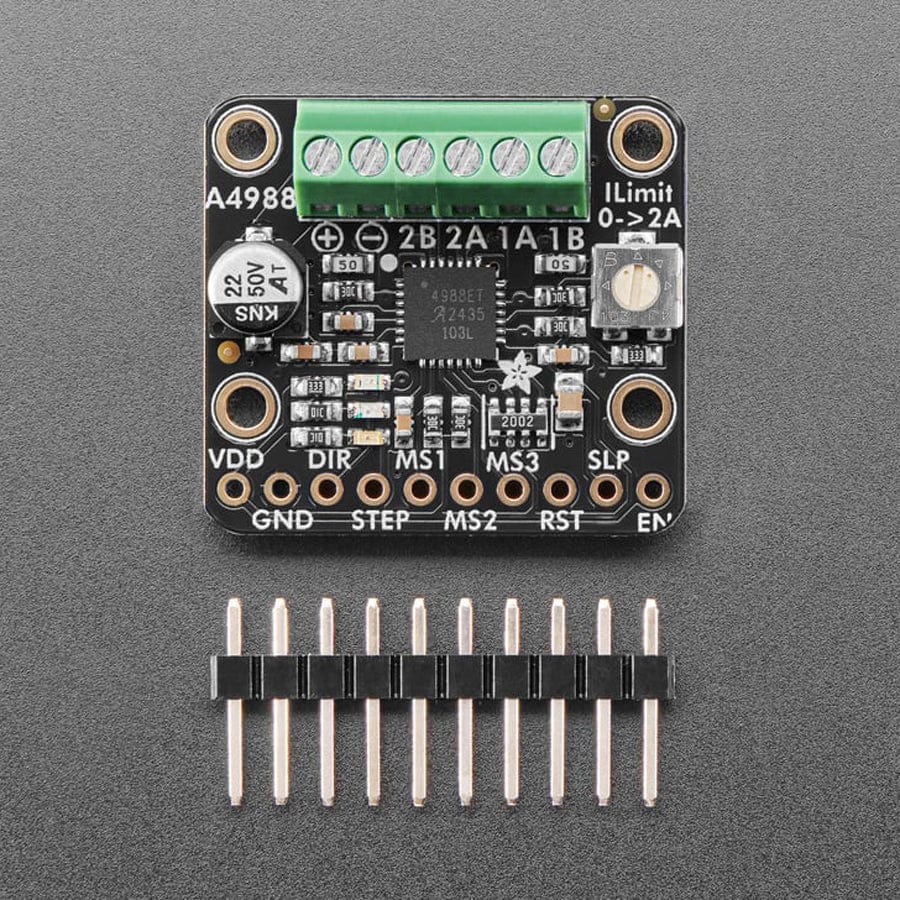 Adafruit A4988 Stepper Motor Driver Breakout Board by Adafruit - The Pi Hut