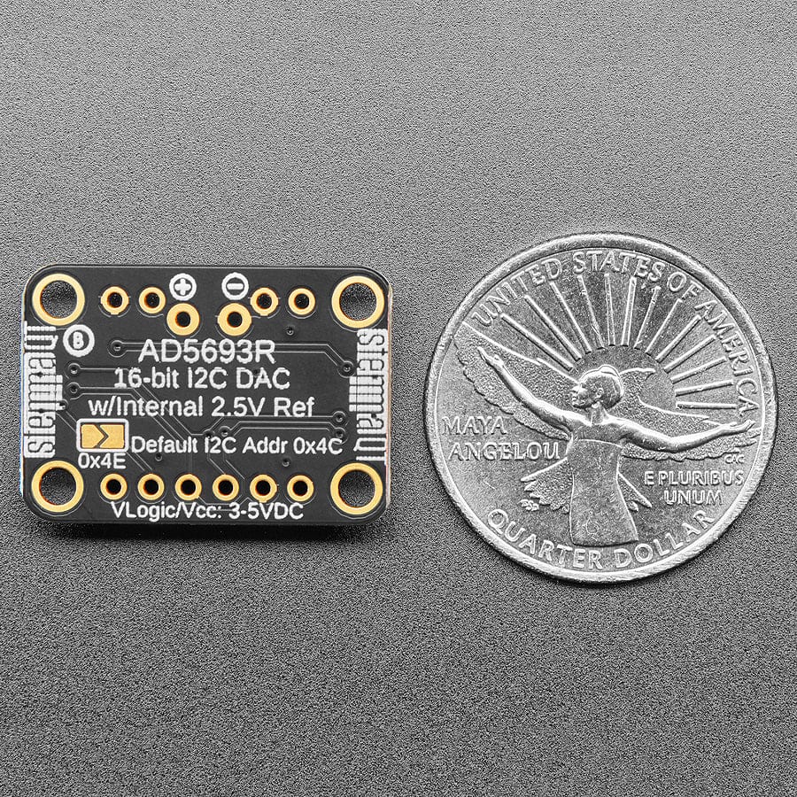 Adafruit AD5693R Breakout Board - 16-Bit DAC with I2C Interface - STEMMA QT / qwiic - The Pi Hut