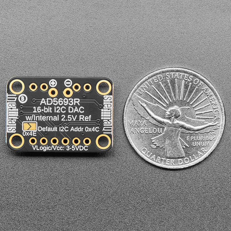 Adafruit AD5693R - DAC 16-bit Avec Interface I2C - STEMMA QT / QWIIC - Neuf Sous Emballage