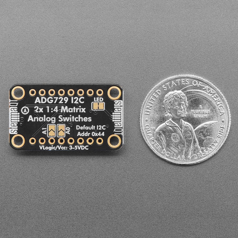 Adafruit ADG729 Dual 1-to-4 Analogue Matrix Switch - The Pi Hut