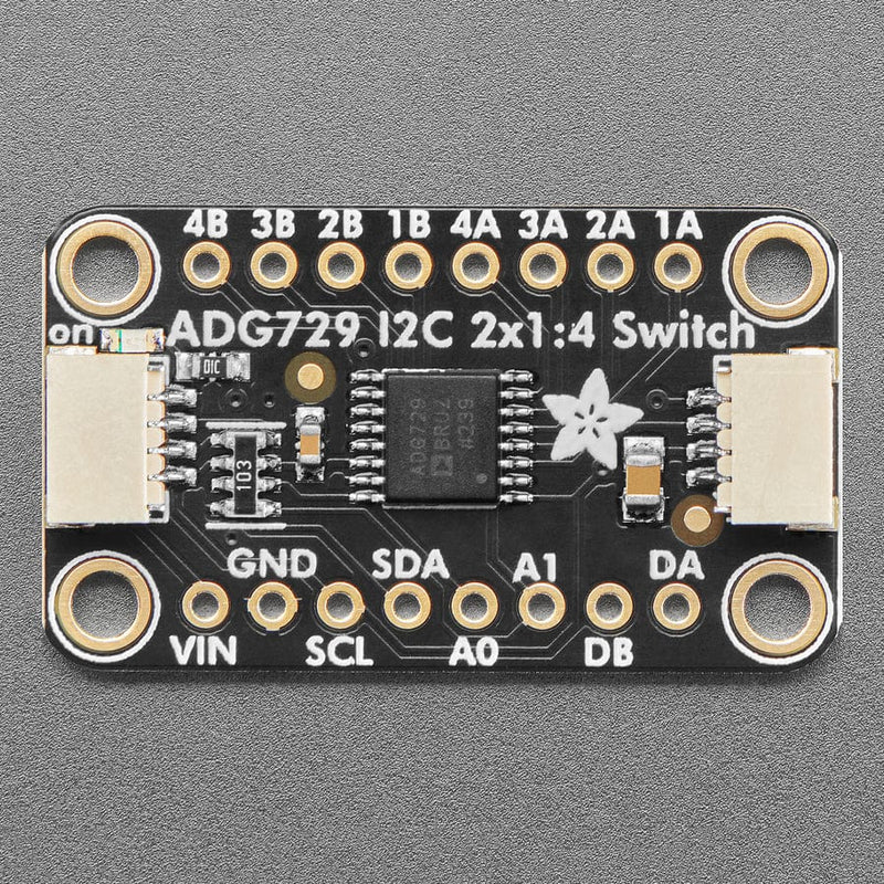 Adafruit ADG729 Dual 1-to-4 Analogue Matrix Switch