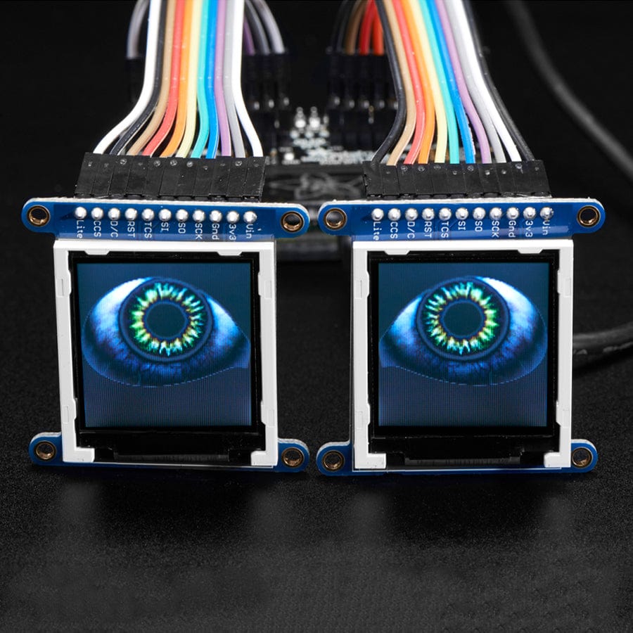 Adafruit Animated Eyes Bonnet for Raspberry Pi Mini Kit - Without Displays - The Pi Hut