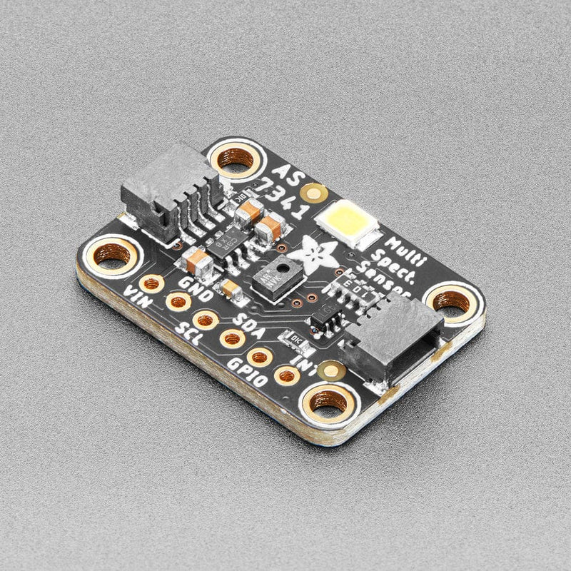 Adafruit AS7341 10-Channel Light / Colour Sensor Breakout (STEMMA QT / Qwiic) - The Pi Hut