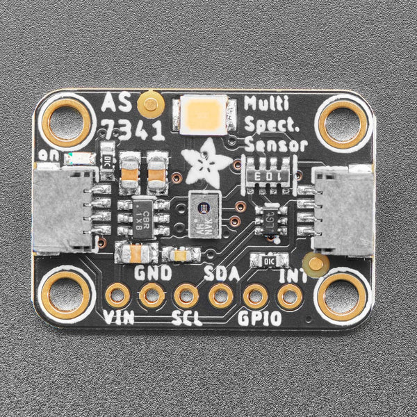 Détection Longueurs D'onde Capteur De Couleur Adafruit AS7341 10 Canaux - STEMMA QT/Qwiic Capteur Lumière As7341 Détection Longueurs D'onde Capteur De Couleur Adafruit AS7341 10 Canaux - STEMMA QT/Qwiic Capteur Lumière As7341