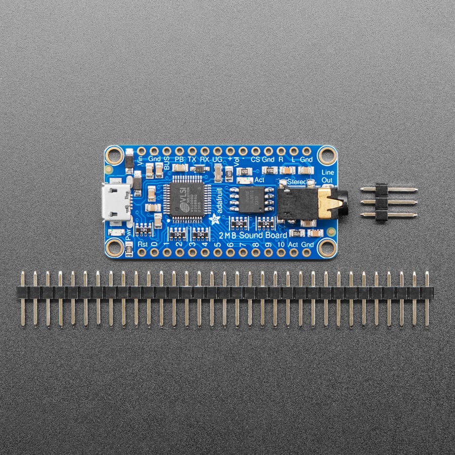 Adafruit Audio FX Sound Board - WAV/OGG Trigger with 2MB Flash - The Pi Hut