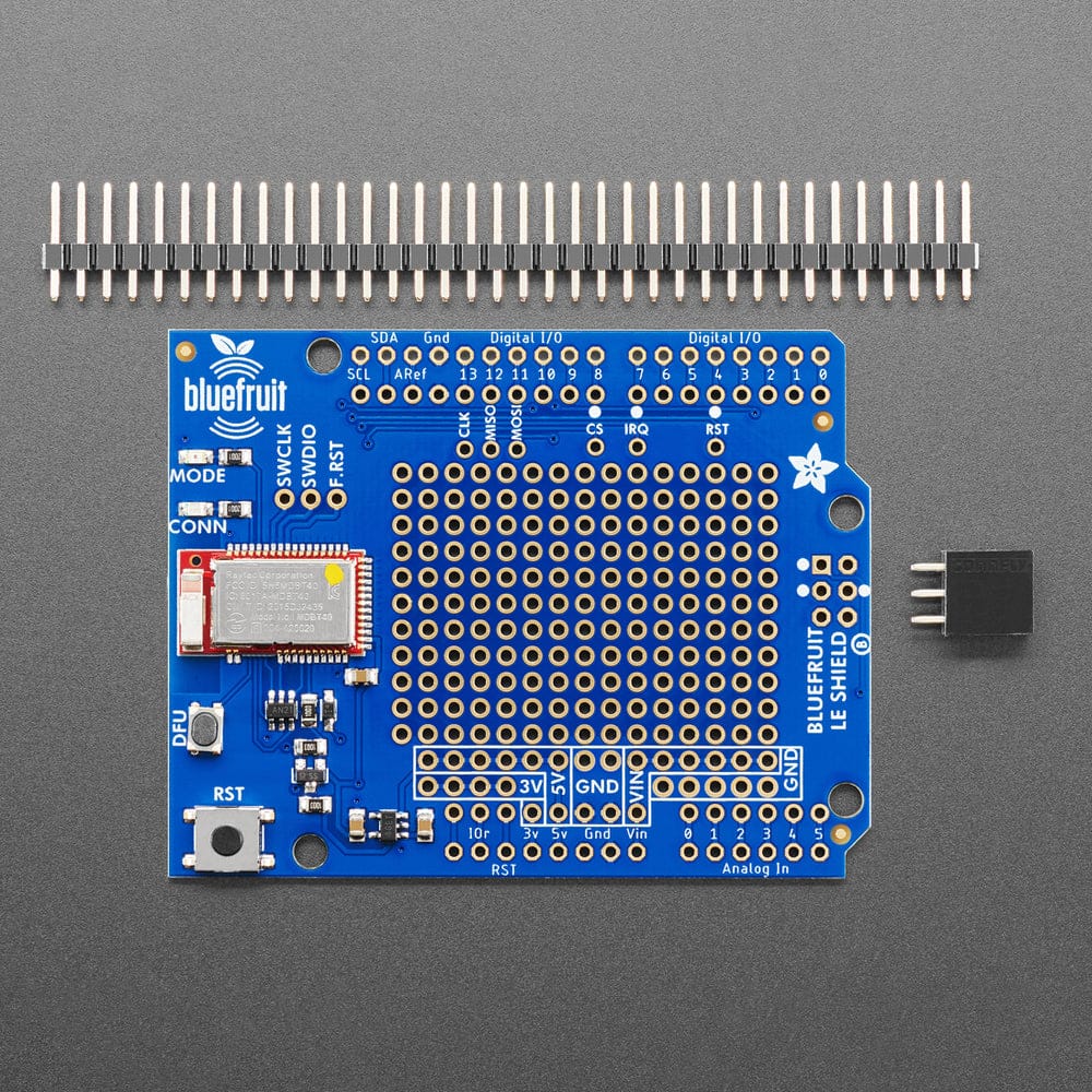Adafruit Bluefruit LE Shield - Bluetooth LE for Arduino by Adafruit - The Pi Hut
