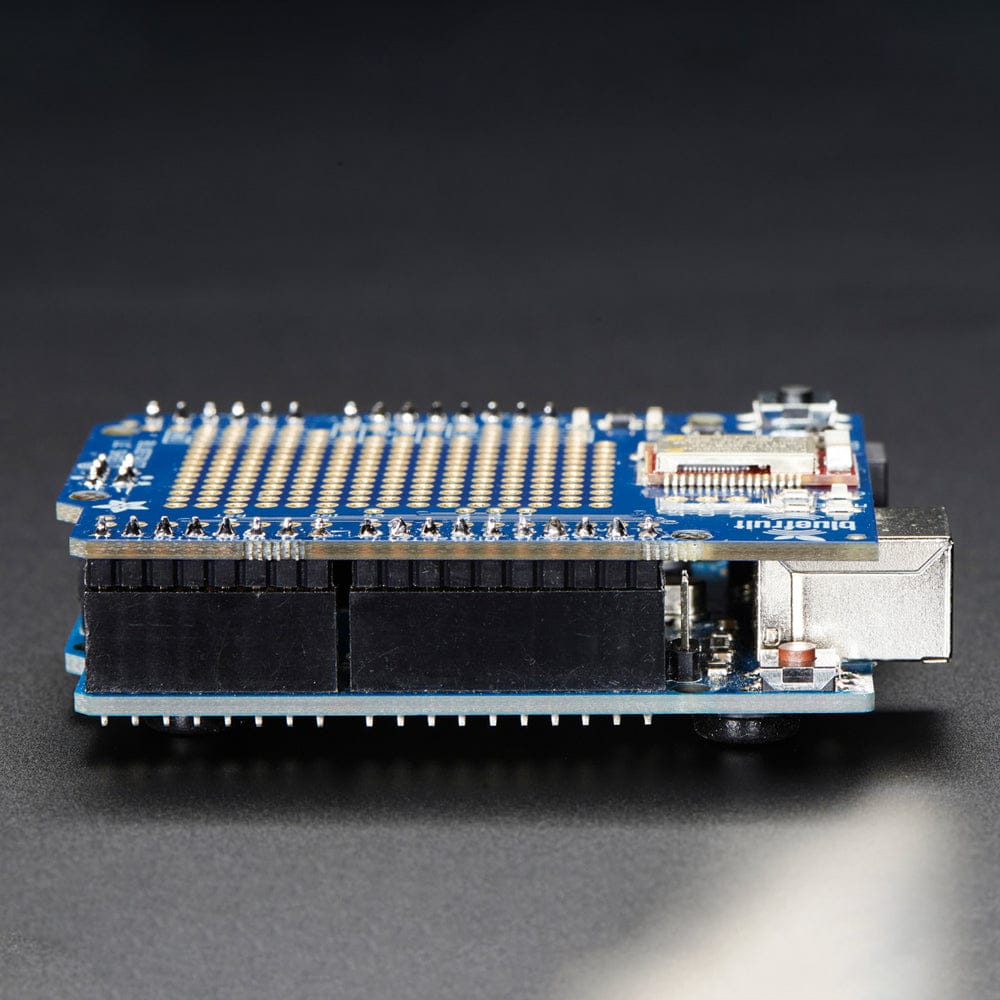 Adafruit Bluefruit LE Shield - Bluetooth LE for Arduino by Adafruit - The Pi Hut