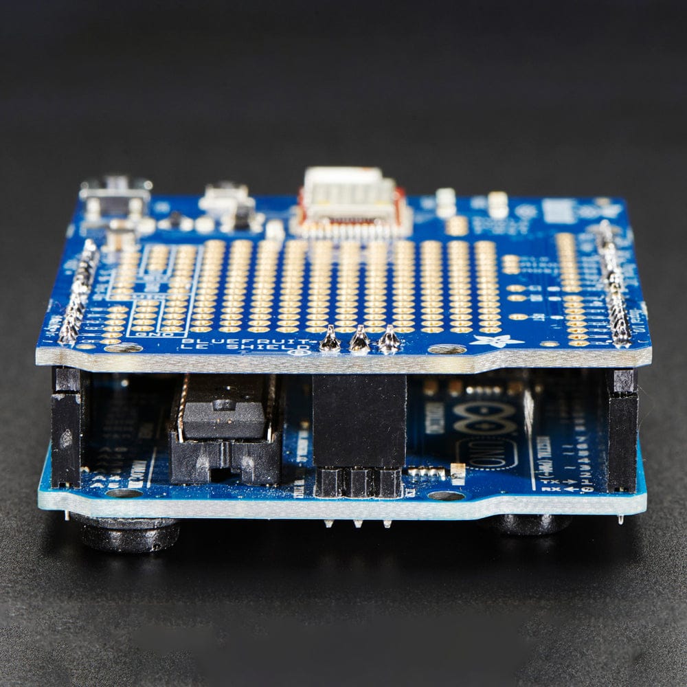 Adafruit Bluefruit LE Shield - Bluetooth LE for Arduino by Adafruit - The Pi Hut
