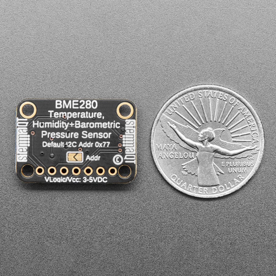 Adafruit BME280 I2C or SPI Temperature Humidity Pressure Sensor (STEMMA QT) by Adafruit - The Pi Hut