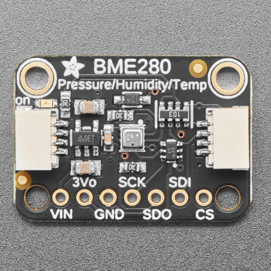 Adafruit BME280 I2C or SPI Temperature Humidity Pressure Sensor (STEMMA QT) by Adafruit - The Pi Hut