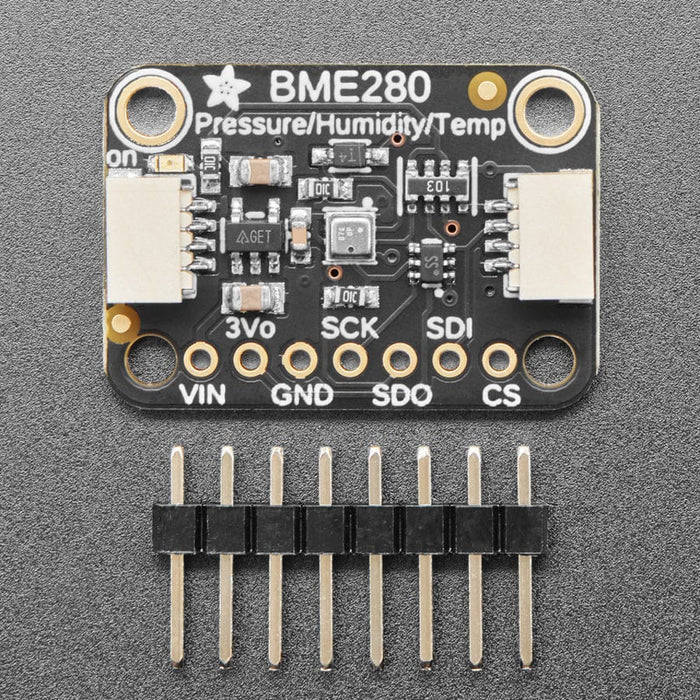 Adafruit BME280 I2C or SPI Temperature Humidity Pressure Sensor (STEMMA ...