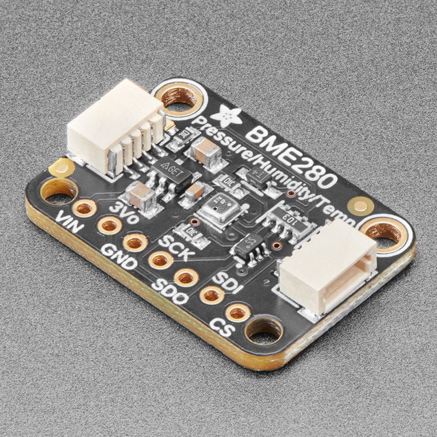 Adafruit BME280 I2C or SPI Temperature Humidity Pressure Sensor (STEMMA QT) by Adafruit - The Pi Hut