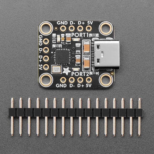 Adafruit CH334F Mini 2-Port USB Hub Breakout - The Pi Hut