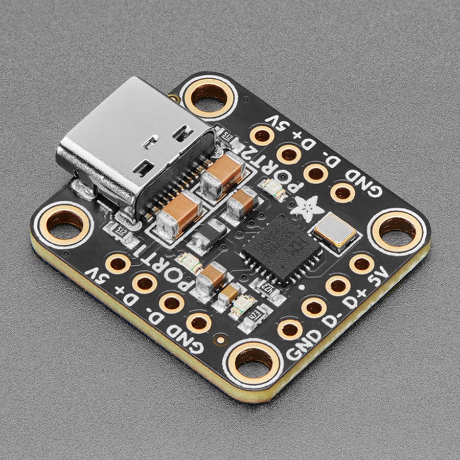 Adafruit CH334F Mini 2-Port USB Hub Breakout