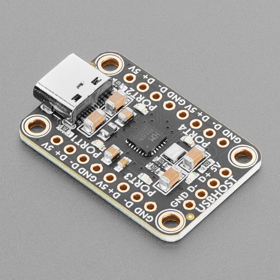 Adafruit CH334F Mini 4-Port USB Hub Breakout