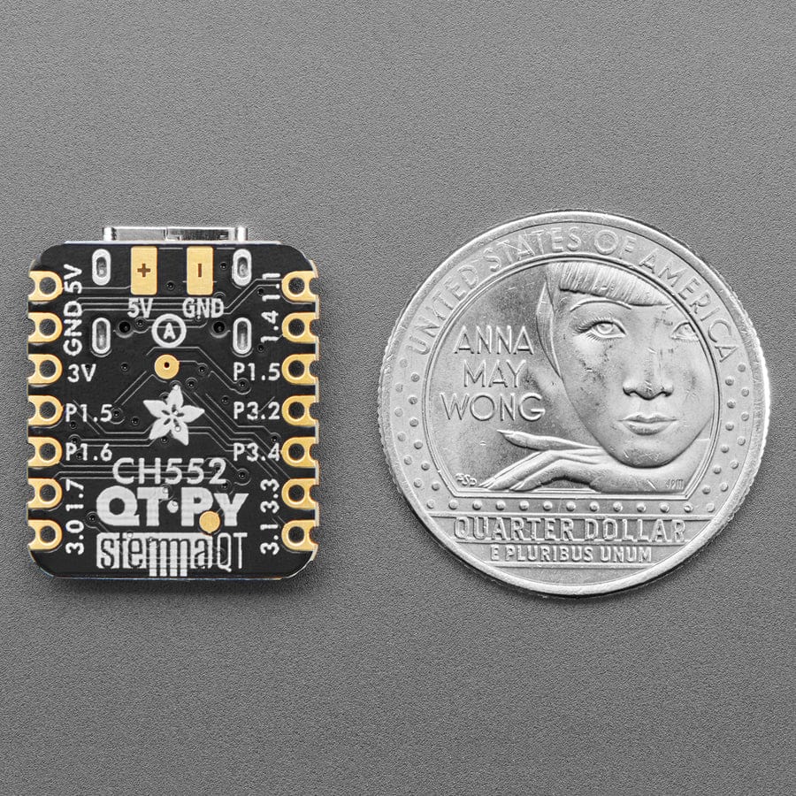 Adafruit CH552 QT Py - 8051 Dev Board with STEMMA QT - The Pi Hut