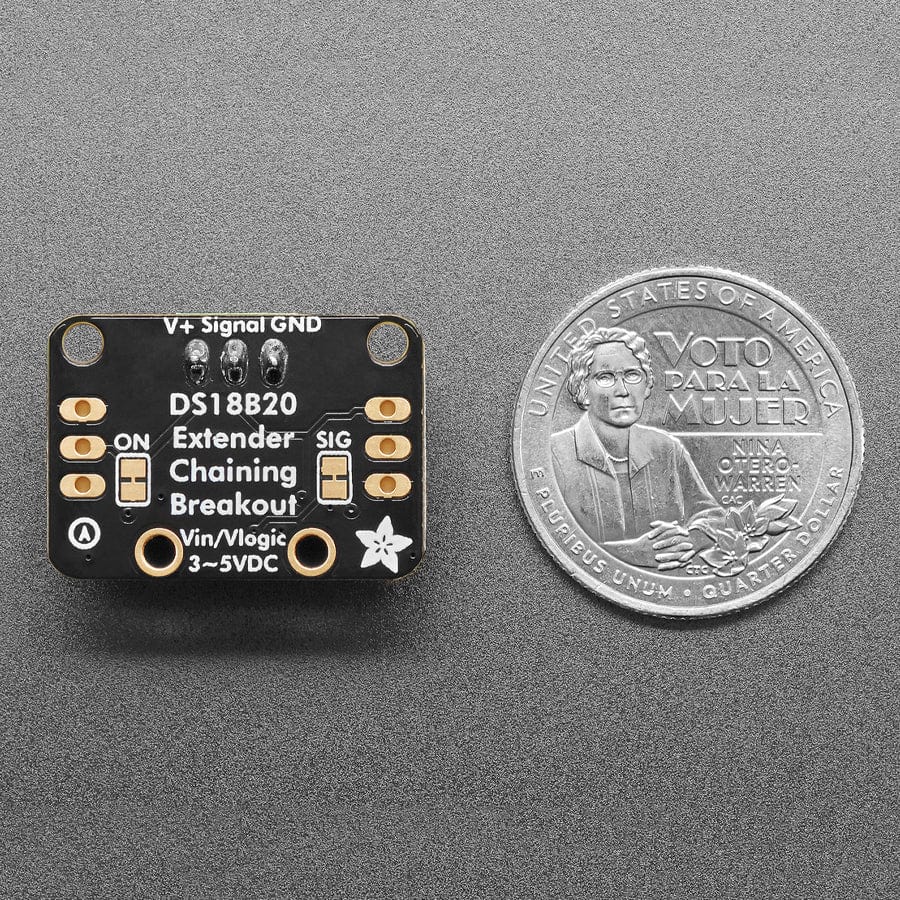 Adafruit Chainable DS18B20 Extender Breakout - STEMMA JST PH 2mm