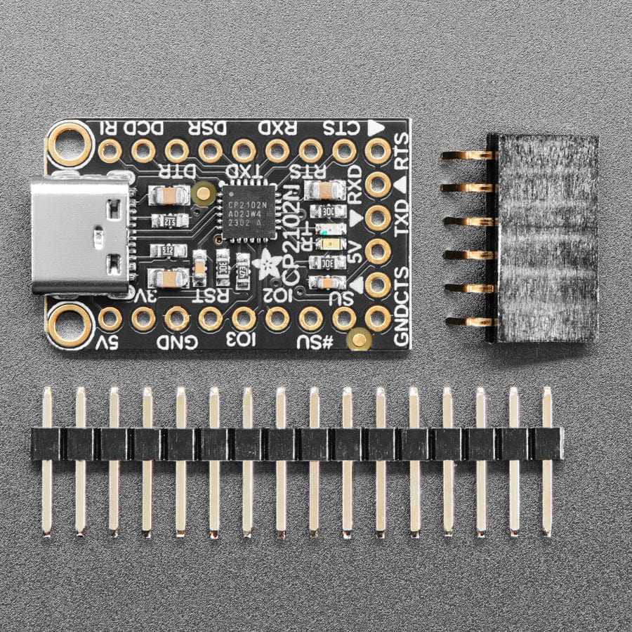 Adafruit CP2102N Friend - USB to Serial Converter - The Pi Hut