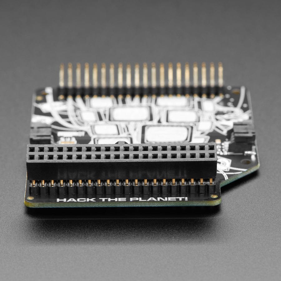 Adafruit CYBERDECK HAT for Raspberry Pi 400 - The Pi Hut