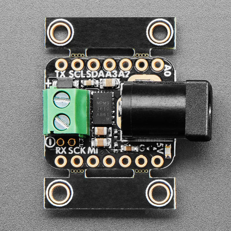 Adafruit DC Power BFF Add-On for QT Py