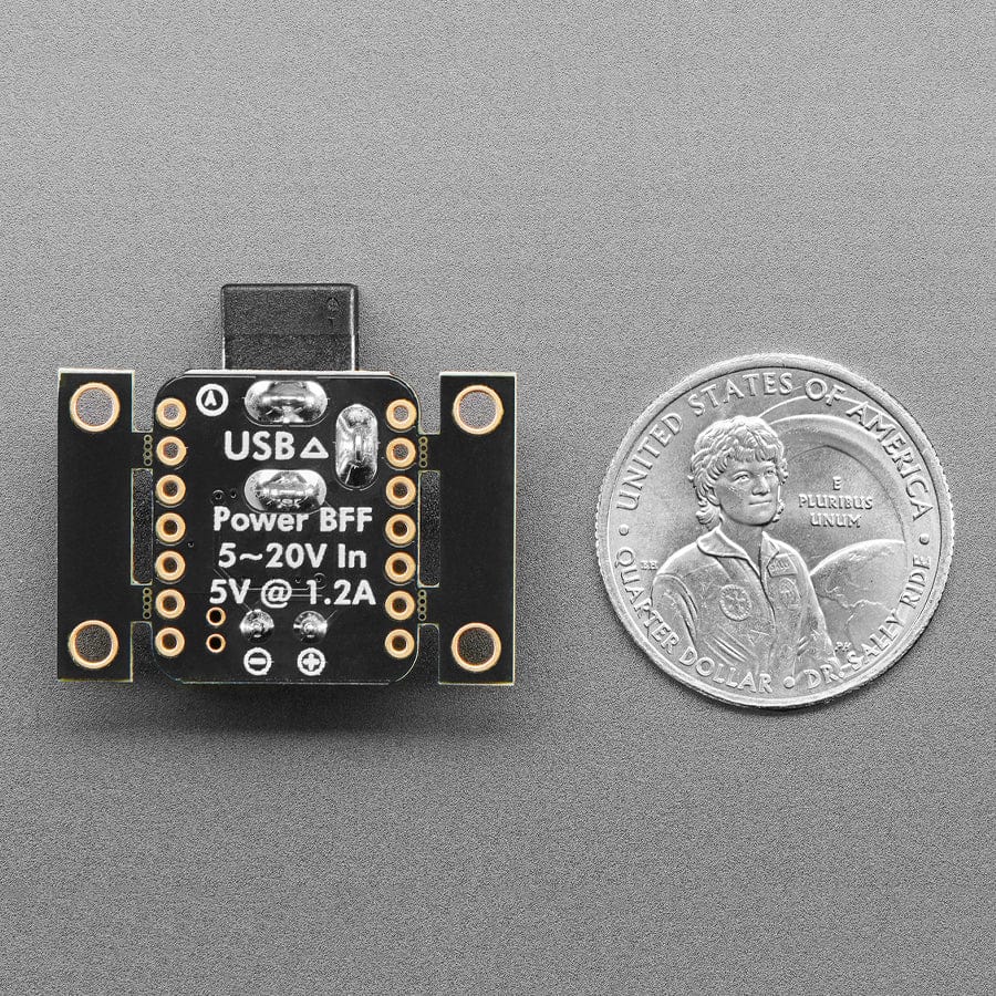 Adafruit DC Power BFF Add-On for QT Py - The Pi Hut