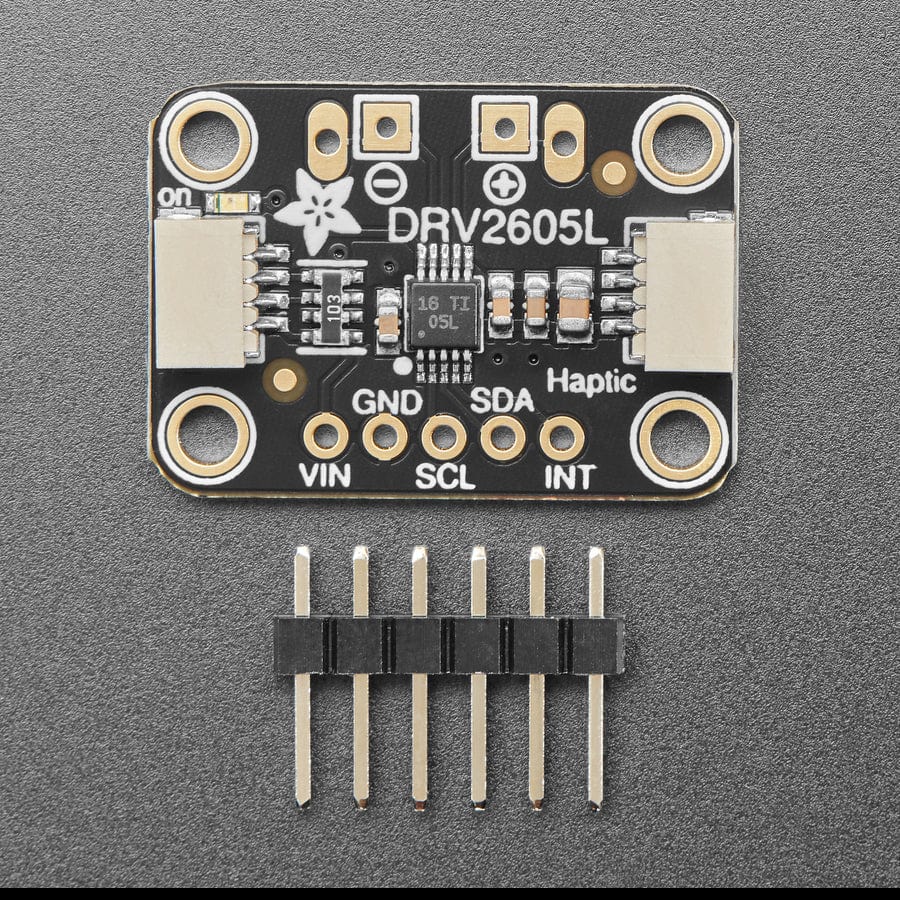 Adafruit DRV2605L Haptic Motor Controller - STEMMA QT / Qwiic by Adafruit - The Pi Hut