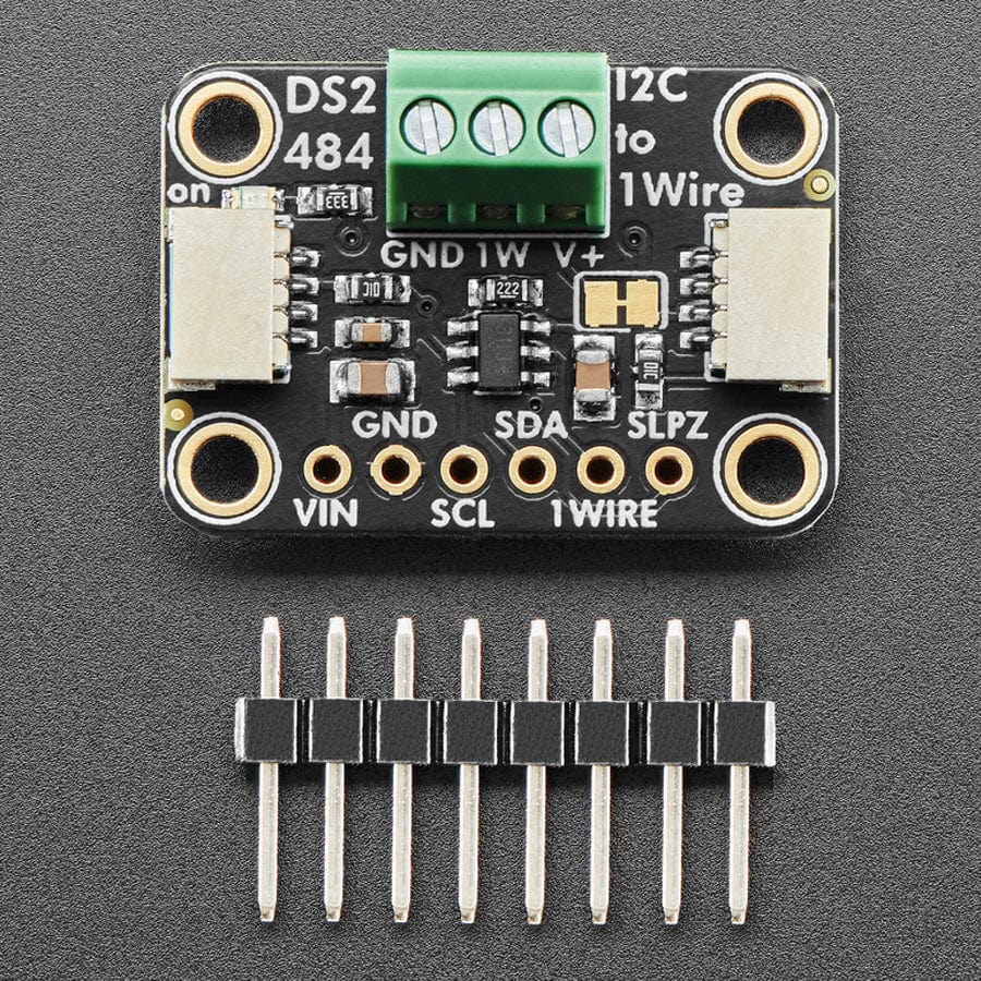 Adafruit DS2484 I2C to 1-Wire Bus Adapter Breakout - STEMMA QT / Qwiic JST SH 1mm