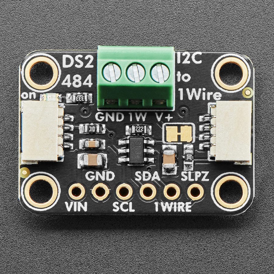 Adafruit DS2484 I2C to 1-Wire Bus Adapter Breakout - STEMMA QT / Qwiic JST SH 1mm