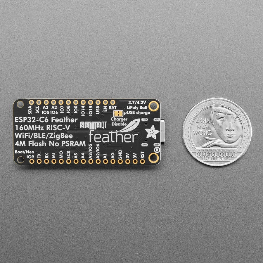 Adafruit ESP32-C6 Feather - STEMMA QT