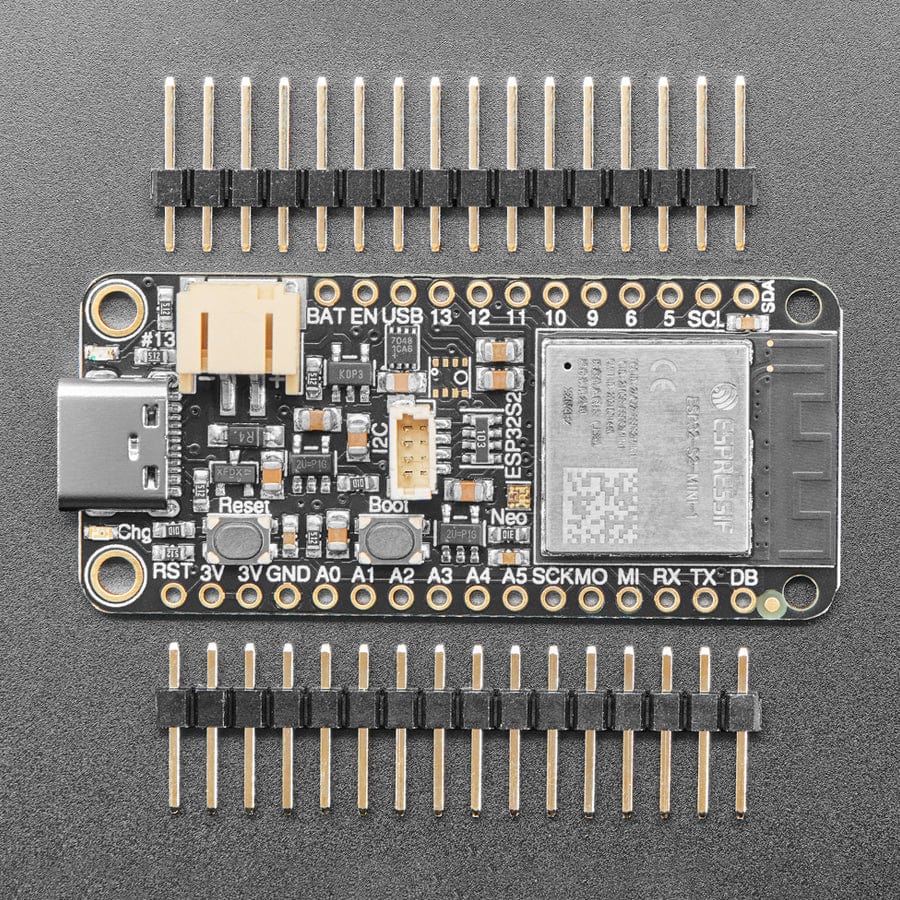 Adafruit ESP32-S2 Feather - 2 MB PSRAM and STEMMA QT / Qwiic