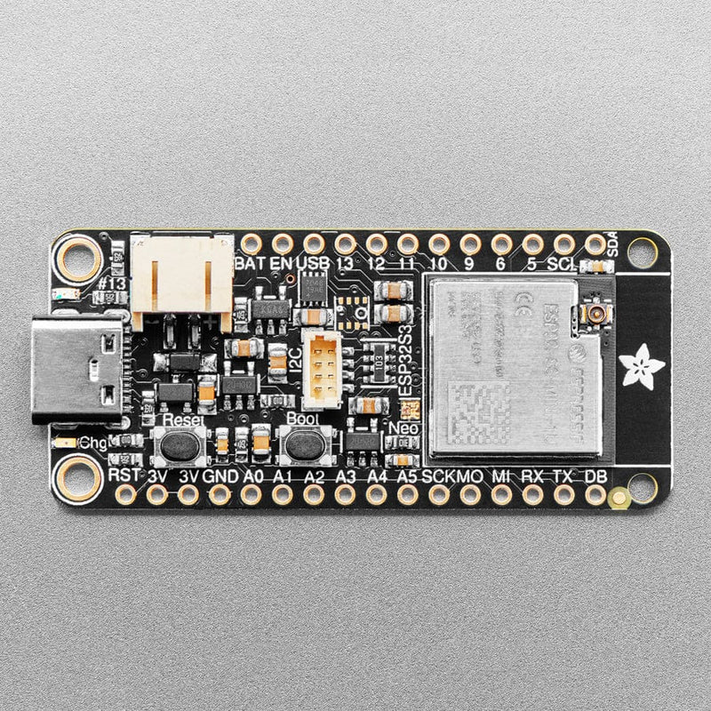 Adafruit ESP32-S3 Feather 8MB with w.FL Antenna - The Pi Hut
