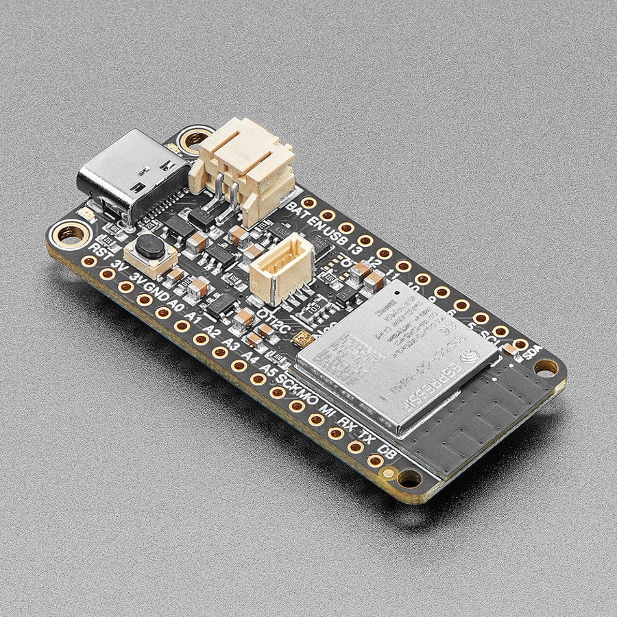 Adafruit ESP32-S3 Reverse TFT Feather - 4MB Flash, 2MB PSRAM, STEMMA QT - The Pi Hut