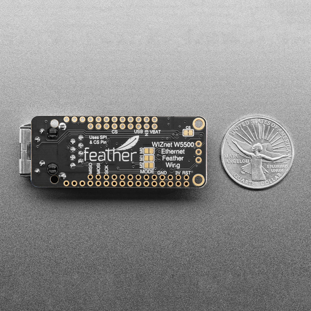 Adafruit Ethernet FeatherWing by Adafruit - The Pi Hut