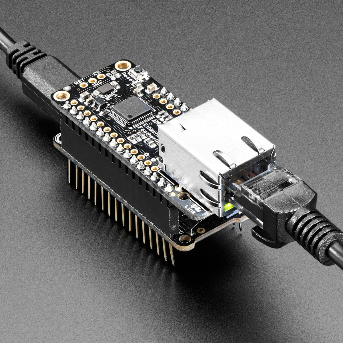 Adafruit Ethernet FeatherWing by Adafruit - The Pi Hut