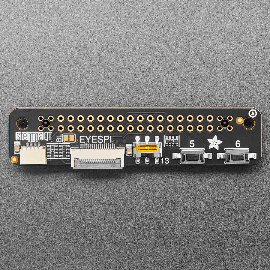 Adafruit EYESPI Pi Beret - Buttons, EYESPI and STEMMA QT - The Pi Hut