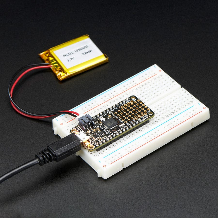 Adafruit Feather 32u4 Basic Proto by Adafruit - The Pi Hut