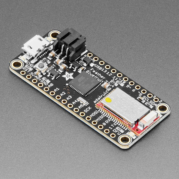 Adafruit Feather 32u4 Bluefruit LE – Scheda Compatibile Arduino Con Bluetooth Low Energy E Ricarica Batteria Integrata