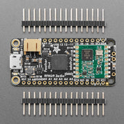 Adafruit Feather 32u4 RFM69HCW Packet Radio - 868 or 915 MHz (RadioFruit) by Adafruit - The Pi Hut