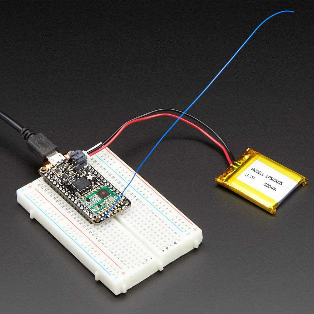 Adafruit Feather 32u4 RFM96 LoRa Radio - 433MHz (RadioFruit) by Adafruit - The Pi Hut