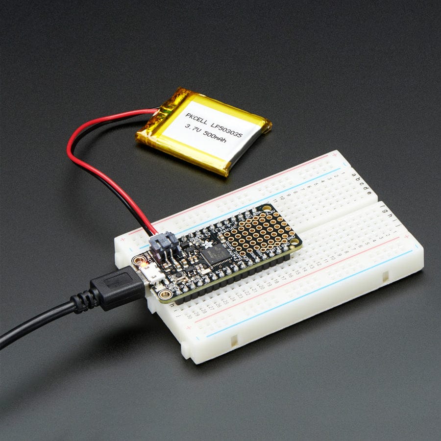 Adafruit Feather M0 Basic Proto - ATSAMD21 Cortex M0 by Adafruit - The Pi Hut