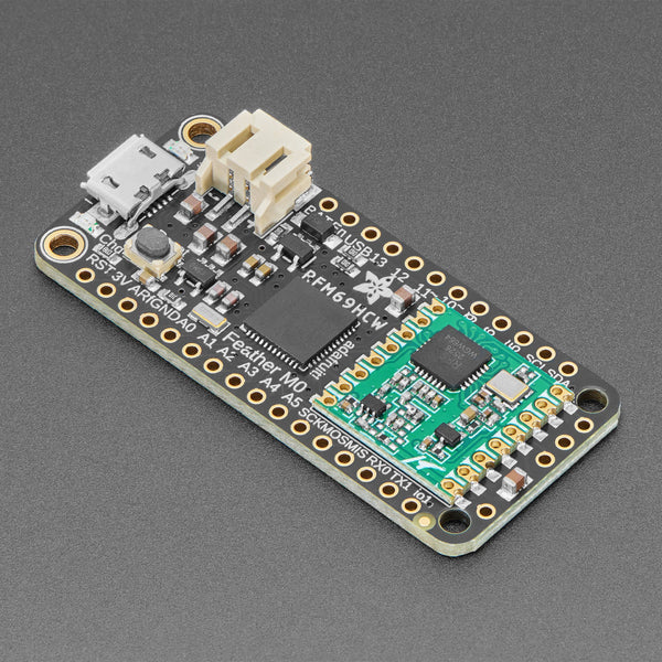 Adafruit Feather M0 RFM69HCW Packet Radio - 868 or 915 MHz