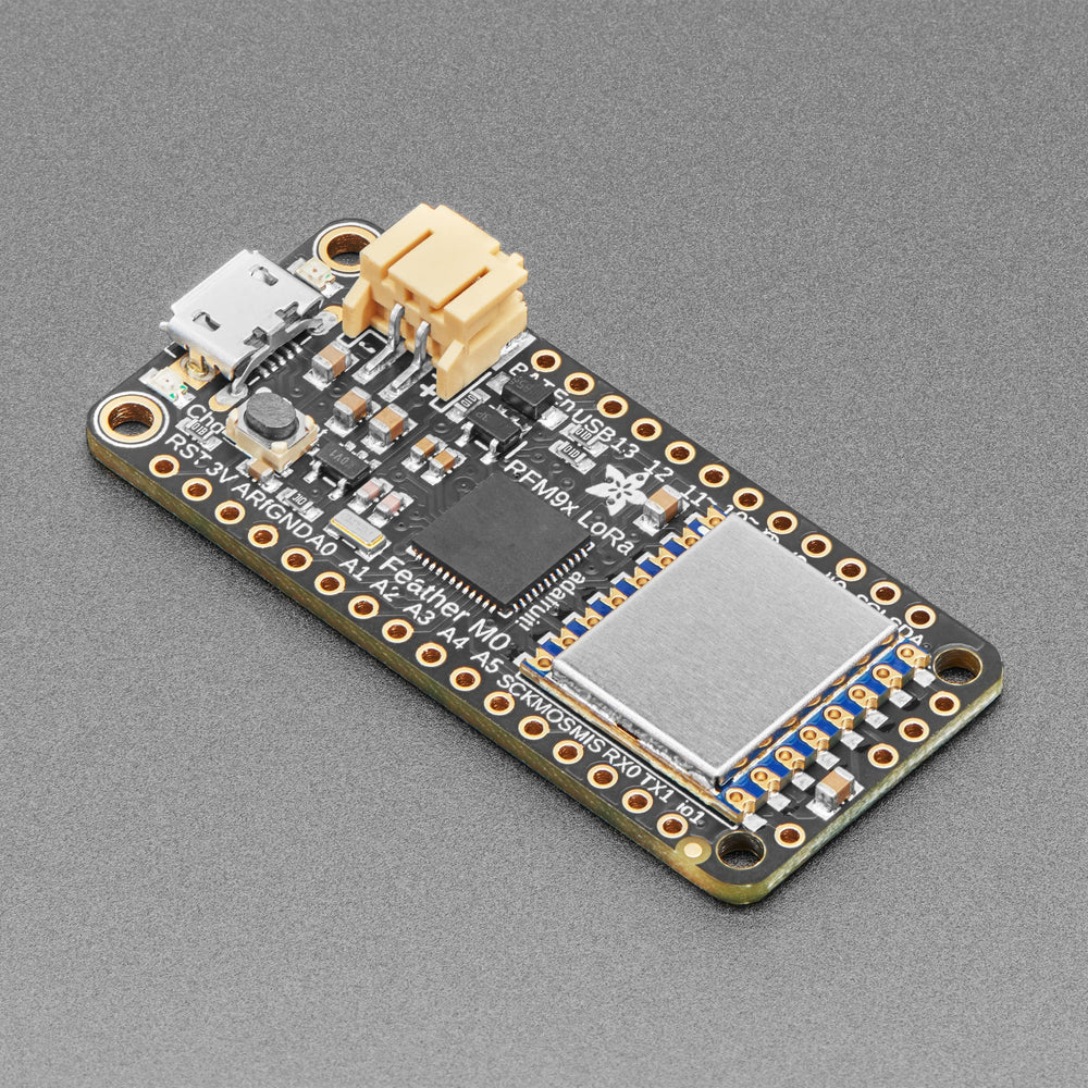 Adafruit Feather M0 RFM96 LoRa Radio - 433MHz (RadioFruit) by Adafruit - The Pi Hut