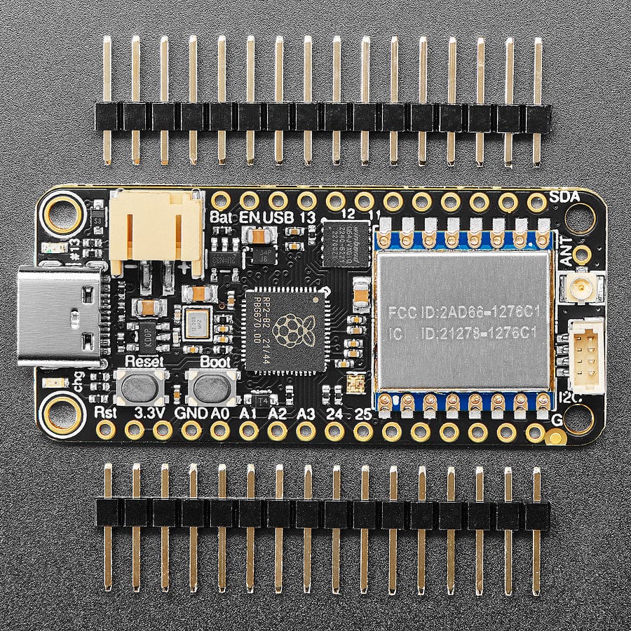 Adafruit Feather RP2040 with RFM95 LoRa Radio - 915MHz - RadioFruit and STEMMA QT - The Pi Hut