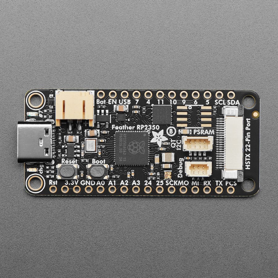 Adafruit Feather RP2350 with HSTX Port