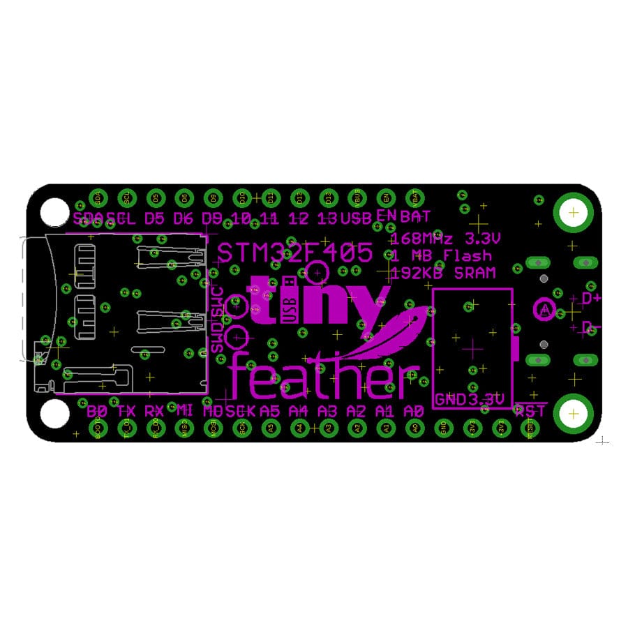 Adafruit Feather STM32F405 Express by Adafruit - The Pi Hut